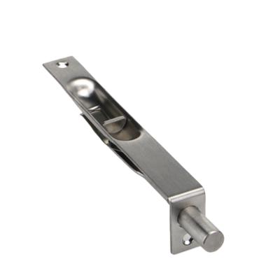 China 304 stainless steel 8 inch 304 stainless steel latch lever action flow slide door lock bolt 8 19mm wide for sale