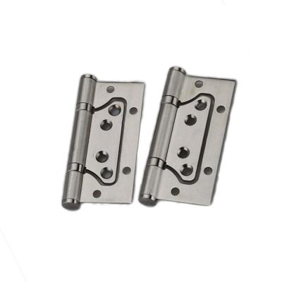 China Wooden Doors 4 Inch Flush Hinges SUS304 Brushed Stainless Steel Hinges For Timber Door No Noise Long Life for sale