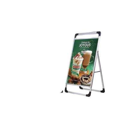 China Factory Supply Environmentally Friendly And Durable Poster Stand Outdoor Advertising Advertising Poster Show Stand Movable for sale