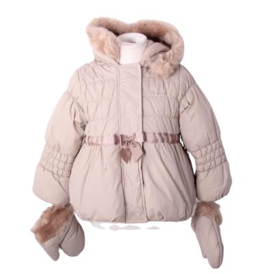 China Best Selling Anti-Shrink Products 2021 Hot Selling Girls Stylish Comfortable Windproof Hooded Furry Children Coat for sale