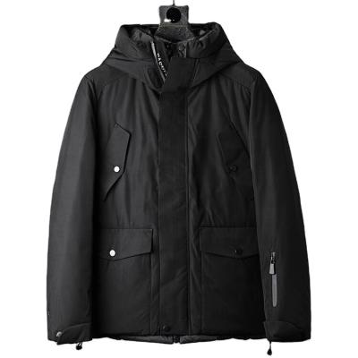 China Fashion Breathable Customized Cheap Street Use Winter Hooded Jacket For Men Waterproof for sale