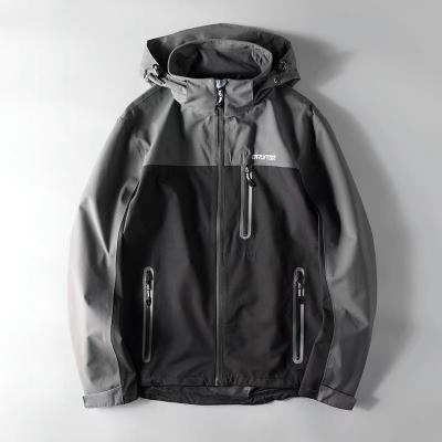 China OEM QUICK DRY Service High Quality Canvas Men's Regular Windbreaker Clothing Jacket for sale