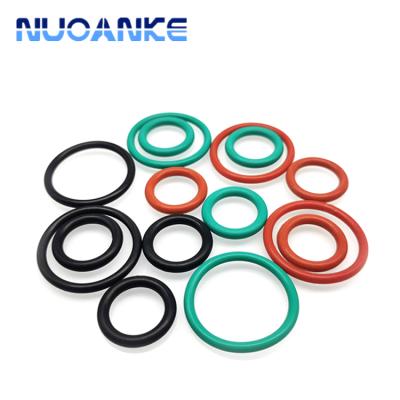 China thermal resistance & Security & Reliable Colorful Silicone O Rings Food Grade Heat Resistance Clear Silicone O Ring Rubber O Rings for sale