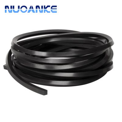 China Oil/Heat/Chemical/Acid Hot Rubber Solid Round Card High Temprecture O Ring Card Resistance NUOANKE Sales NBR FKM Silicone EPDM Starip Square O Ring Card for sale