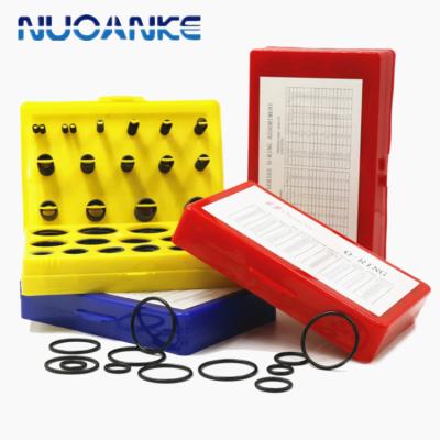 China Hydraulic Rubber O Ring Box Tool Kits Good Strength Repair Seal O Ring Kit O Ring Convenient Standard Reasonable Assortment for sale