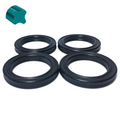 China Oil/Heat/Chemical Resistance NBR FKM Rubber Quad Ring X Ring Mechanical Seal Hydraulic Quadruple X Ring With Good Quality for sale