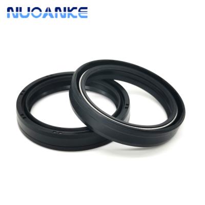 China High Quality Rubber Lip+Spring Motorcycle Oil Seal DC Rubber Shock Absorber With Double Spring for sale