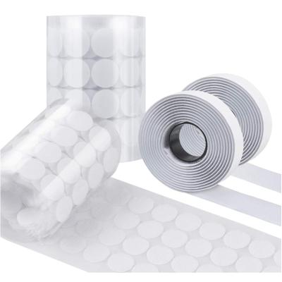 China 20MM Self Adhesive Viable Dots Sticky Back Corner Hook and Loop Tapes for sale