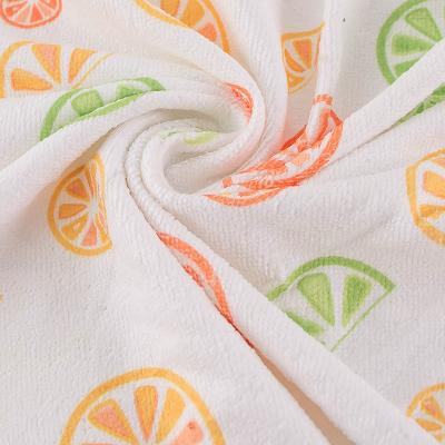 China Terry Fabric For Kitchen Cleaning printed by Microfiber QUICK DRY, household in roll for sale