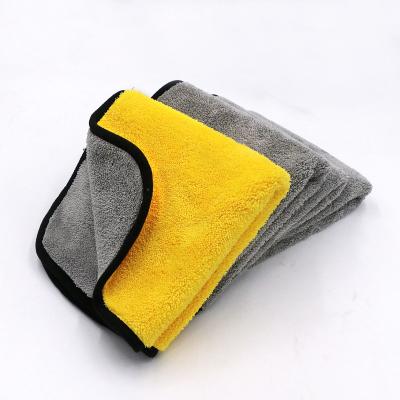 China 800GSM Car Microfiber Ultra Soft, Large, Thick and Quick Viable Drying Cleaning Towel Polishing Waxing Cloth Auto Detailing Towel for sale