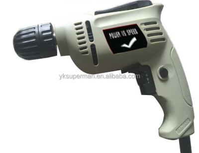 China Cheap Russia Wood Concrete Steel 10MM Electric Drill With Positive Reversing Adjust Speed for sale