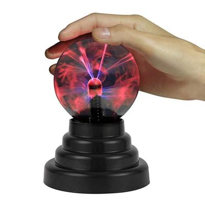 China ABS USB Plasma Ball Lamp Novelty Glass Touch Light for sale