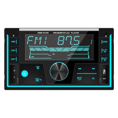 China GPS Universal Two Din 4 color LCD MP3 Player with  BT Music Audio Recording USB Charging U Disk Play Back FM Receiver Car Multimedia for sale