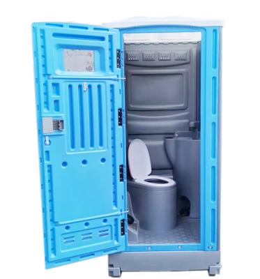 China HDPE Modern Quick Durable Portability Toilet Prefab Flush Assembly Mobile Toilet For Outdoor for sale