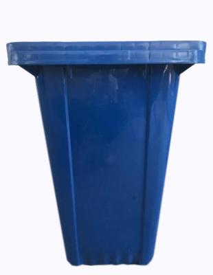 China Modern portable trash can China 100 L commercial trash can with wheels portable trash can for parks for sale