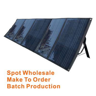 China 2022 ABS+PC Amazon Material Bestselling Waterproof Portable Solar Panel Bag 300W 400W 500W Solar Panels Charger Power Bank for sale