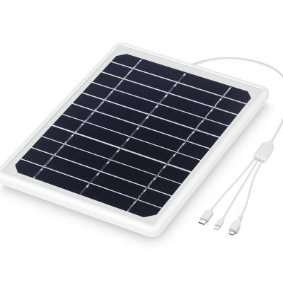 China 2022 New Arrival 8W Solar Panels 20000mAh Mobile Solar Power Bank Portable Waterproof Monocrystalline Silicon IP66 Digital Device Solar Power Bank for sale