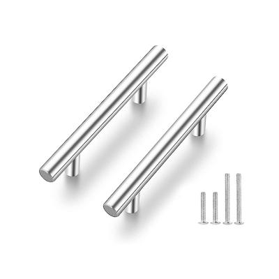 China Modern customizable furniture hardware factory direct sales t bar shaped stainless steel furniture handles for cabinet bedroomdrawer for sale