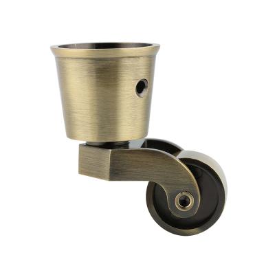 China Modern Heavy Duty Industrial Caster Metal Bed Casters Zinc Alloy Wheels for sale