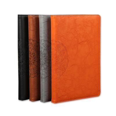 China Vintage Embossed Logo Custom Notebook in Various Color and Hardcover Size for sale