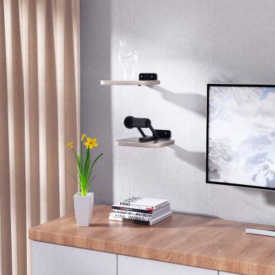 China Hot Selling Home Wall Shelf Speaker Mount Fit For Soundbar Webcam Mobile Phone Mesh Router DVD Players for sale