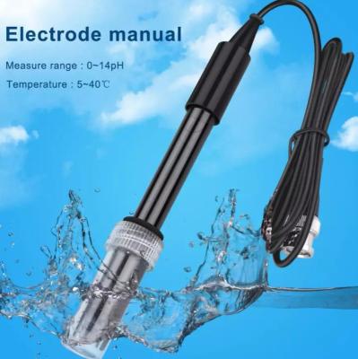 China Pen Type pH Electrode Sensor BNC Connector Probe Pool Water Factory Industry Experiment Compound Compound Electrode for sale