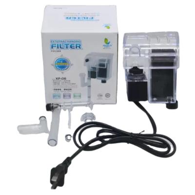 China Sustainable Aquarium Filter, Hang On Fish Tank Filter With Outboard Skimmer For Below 5 Gallon Aquarium for sale