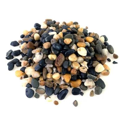 China 5 Pounds Viable River Rocks Polished Pebbles Decorative Stones Natural Aquarium Gravel, Aquarium Decoration Natural River Sand for sale