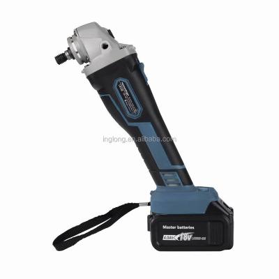 China Cutting off the cordless brushless angle grinder with two 18V 4.0Ah lithium batteries for sale