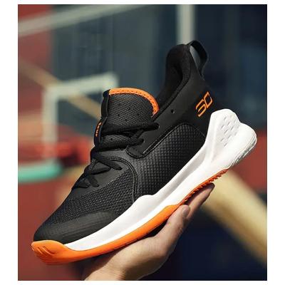 China Cheap Sports Shoes Hot Sale High Quality Professional Basketball Shoes For Teenagers Fashion Men Anti Slippery Durable Sports Shoes for sale