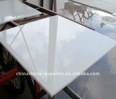 China Wholesale zero water absorption factory price white nano crystallized glass wall panel for sale