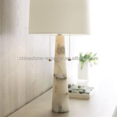 China Europe onyx mortar and marble pestle, early marmol stone products, solid marble stone lamps for sale