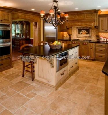 China For interior and exterior decoration stone look wall paneling kitchen floors like beige marble tiles, stones marble travertine for sale