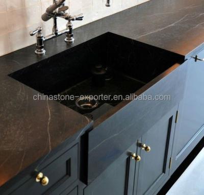 China For wall and flooring kitchen alabaster top price, black marble countertops, black nero marquina marble (good price) for sale