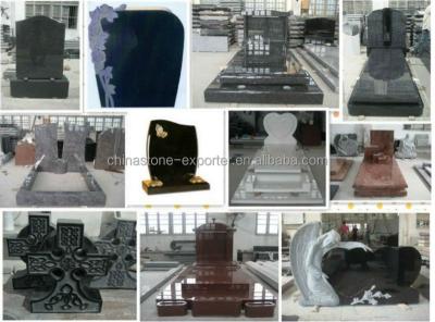 China For decoration indoor and outdoor monuments of granite headstone, marble tombstone, funeral headstones for sale