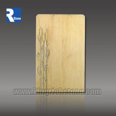 China EUROPEAN Sandstone Headstone for sale