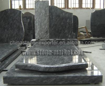 China EUROPEAN Impala Black Granite Headstone for sale