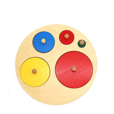 China Medium Size Montessori Shape Safe Wooden Match Learning Board Educational Toys For Toddlers for sale