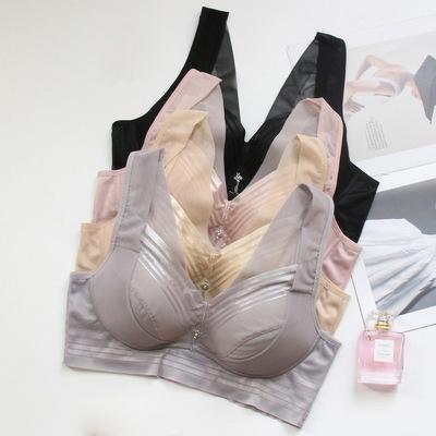 China Wholesale Women's Seamless Elastic Manufacturing Bra Soft Comfortable Smooth Breathable Bra for sale