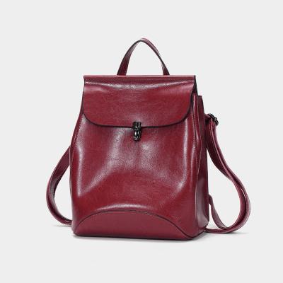 China Water Resistant Eco-Friendly School Backpack Unisex Genuine Leather Kids Children Boy And Girl School Bag for sale