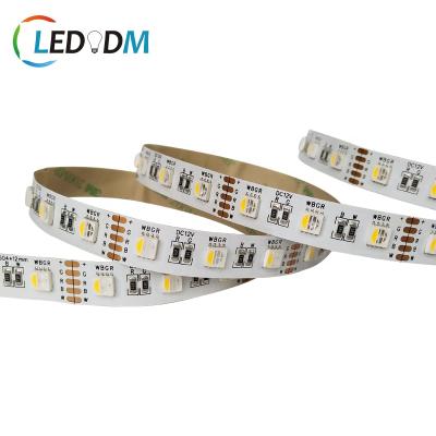 China Indoor& Outdoor 12v 24v RGBW 4 colors in one led SMD 5050 led strip strip light for sale