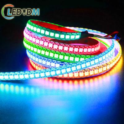 China Indoor& Outdoor Programmable RGB Rgbw Led Strip Light 5050 5M 12V 24V 5V Led Pixel Strip With CE ROHS ETL for sale