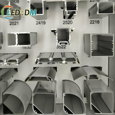 China 6063 Radiator U Channel / Aluminum Profiles is used for LED strips, excellent for Cabinet, Recessed, Corner, Wall, Ceiling Installation for sale