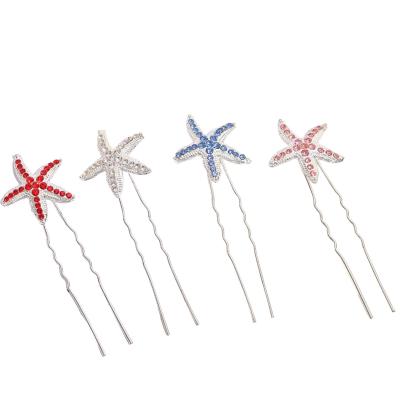 China Factory Fashion Multi-Color Optional U-Shaped Hair Pins Soft Manufacture Various Popular Product for sale