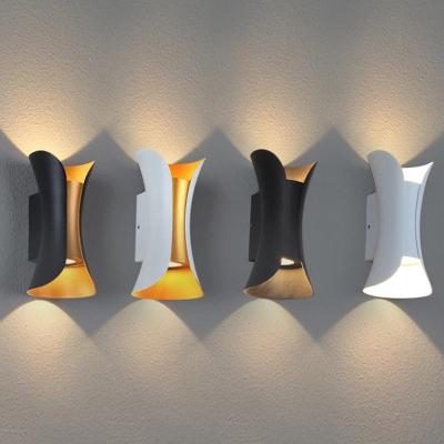 China Tempered Glass Customized Outdoor Modern Wall Light IP65 Led Wall Light 6W Outdoor Wall Mount Light 6w for sale