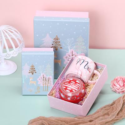 China High Quality Materials Cartoon Pattern Cute Gift Box Customized Size Recycled Rose Gift Packaging Box for sale