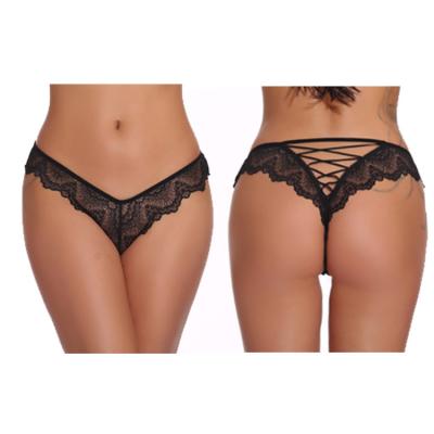 China Factory direct sale lingerie wholesalers factory direct sale hot sexy transparent mini women's G-string butterfly G-string sexy explosion underwear for sale