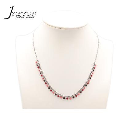 China Fashion Jewelry Accessories Stainless Steel Environmental Friendly Wholesale Necklace For Women for sale