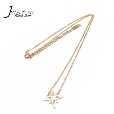 China Neck Chain Jewelry Stainless Steel Environmental Friendly Gold Plated Necklace For European Market for sale