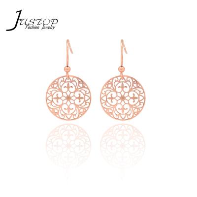 China Competitive Price Environmental Friendly Jewelry Fashionable Gold Plated 925 Sterling Silver Earrings for sale